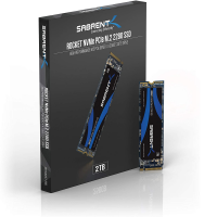 Sabrent 2TB Rocket NVMe PCIe M.2 2280 Internal SSD High Performance Solid State Drive (SB-ROCKET-2TB)
